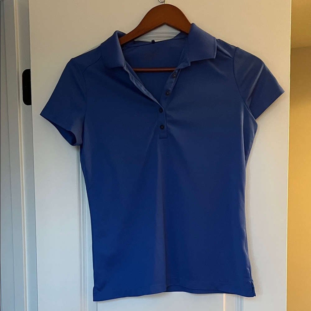 Women's Blue Polo Shirt
